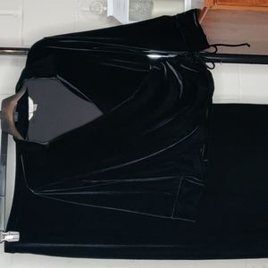 Casual Corner Women's Velvet 2-Piece Set